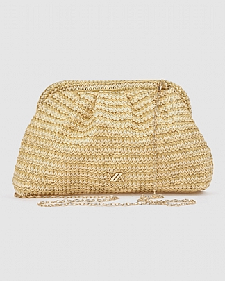 Verde Γυναικείο Τσαντάκι Βραδινό 01-2153 Beige