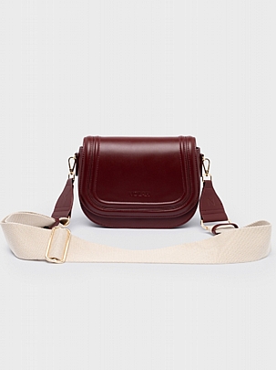 Nolah Γυναικεία Τσάντα ώμου & χιαστί Bradley Burgundy<br /><br /><br /><br /><br />
