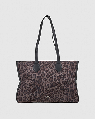Verde Γυναικεία Τσάντα Ώμου 16-8297 Animal Print Black