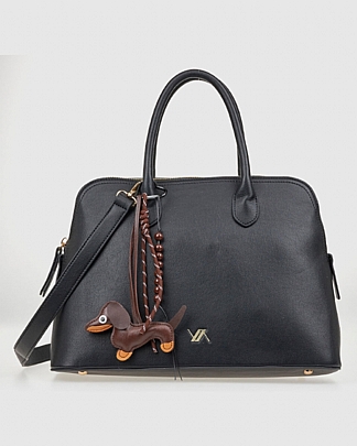 Verde Γυναικεία Τσάντα Χειρός 16-8222 Black