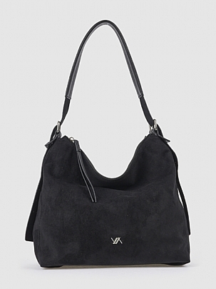 Verde Γυναικεία Τσάντα Ώμου 16-8809 Black