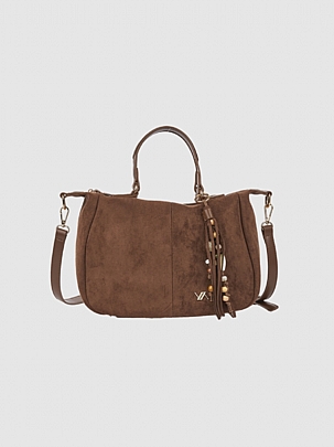 Verde Γυναικεία Τσάντα Ώμου 16-8932 Brown
