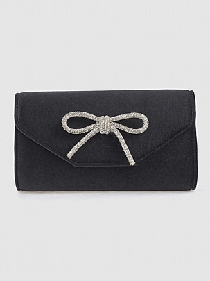 Verde Γυναικείο Τσαντάκι Βραδινό 01-2180 Black