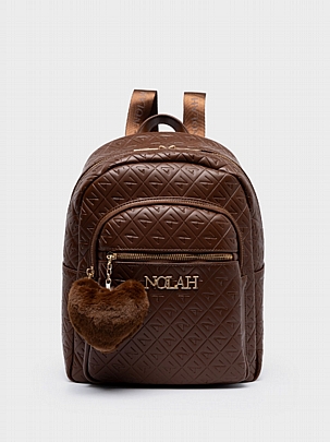 Nolah Γυναικεία Τσάντα Πλάτης Lion Brown<br /><br /><br /><br /><br />