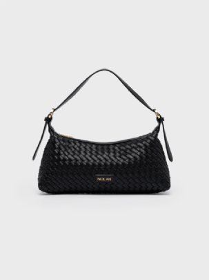 Nolah Τσάντα ώμου & χιαστί Gilda Black Light Gold<br />