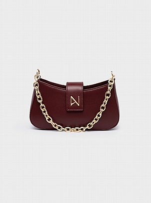 Nolah Τσάντα ώμου & χιαστί Belina Burgundy<br />