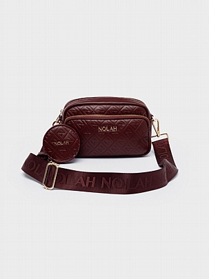 Nolah Τσάντα ώμου & χιαστί Globe Burgundy<br />
