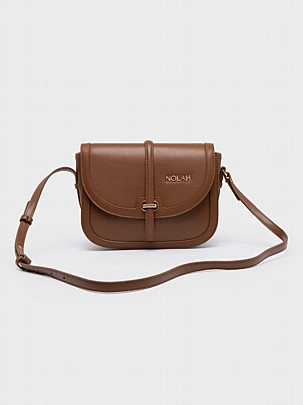 Nolah Τσάντα Χιαστί Ώμου Byron Total Brown<br /><br />