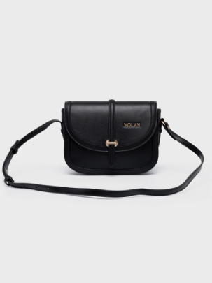 Nolah Τσάντα Χιαστί Ώμου Byron Total Black<br /><br />