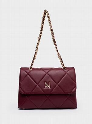 Nolah Τσάντα Χιαστί Ώμου Vera Burgundy<br /><br />