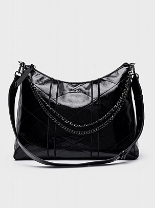 Nolah Τσάντα Χιαστί Ώμου Dita Black Gun<br /><br />