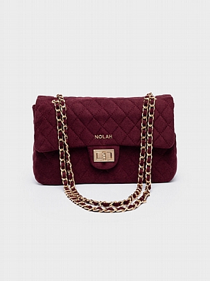 Nolah Τσάντα Χιαστί Ώμου Kea Burgundy<br /><br />
