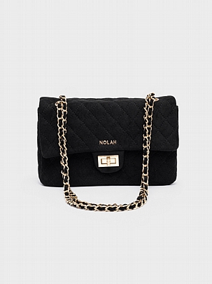 Nolah Τσάντα Χιαστί Ώμου Kea Black<br /><br />