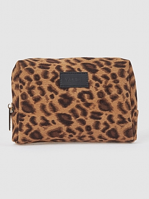 Verde Pouch Bag 07-0441 Animal Print Camel