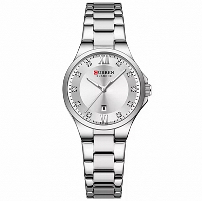 Curren Γυναικείο ρολόι 9107 Silver