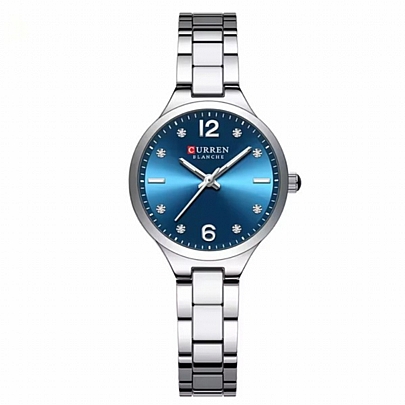 Curren Γυναικείο ρολόι 9105 Silver Blue