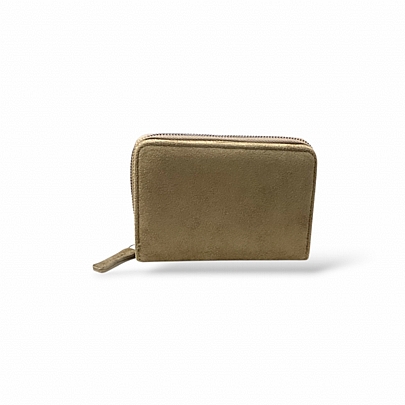 Πορτοφόλι με suede υφή R-7002-40 BEIGE