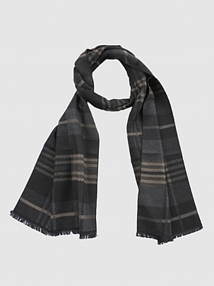 Verde Ανδρικό Κασκόλ 59-0123 Black