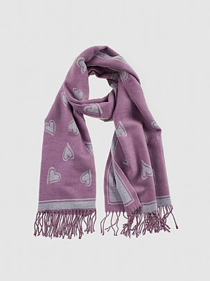 Verde Γυναικείο Κασκόλ/Εσάρπα 06-1155 Purple
