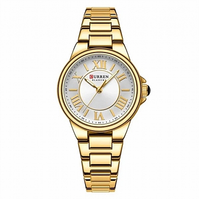 Curren Γυναικείο ρολόι 9091 Gold
