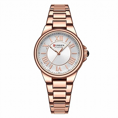 Curren Γυναικείο ρολόι 9091 Rose Gold