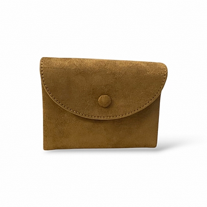 Γυναικείο Πορτοφόλι με suede υφή W2029-40 Brown