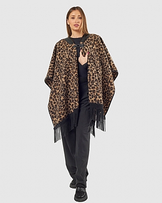 Verde Γυναικεία Κάπα 49-0093 Camel