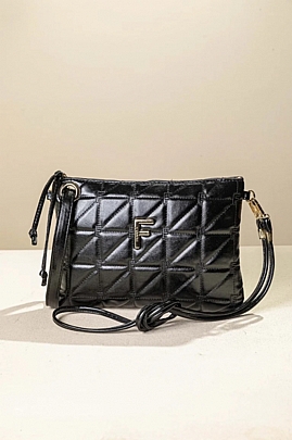 Fragola Γυναικεία τσαντάκι Χιαστί/Χειρός PC30-black-shiny