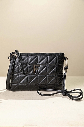 Fragola Γυναικεία τσαντάκι Χιαστί/Χειρός PC30-black-vintage