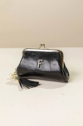 Fragola Μικρο Πορτοφόλι κερμάτων PC05-26CL-black-clouds