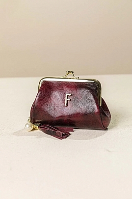 Fragola Μικρο Πορτοφόλι κερμάτων PC05-26CL-bordo-clouds