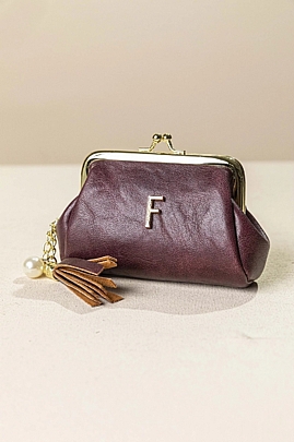Fragola Μικρο Πορτοφόλι κερμάτων PC05-26V-burgundy-vintage