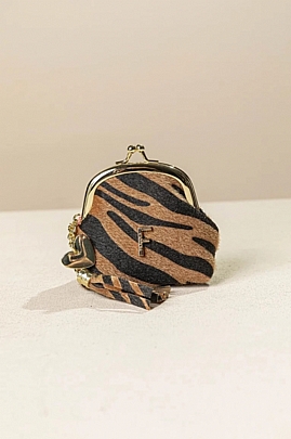 Fragola Μικρο Πορτοφόλι κερμάτων PC08-26AN-camel-tiger