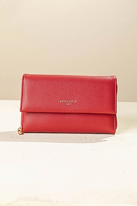 Fragola Πορτοφόλι γυναικείο με λουράκι χιαστί PC403-26-red<br /><br />