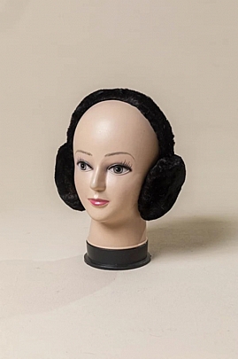 Fragola Γούνινα Αυτάκια EAR05-black