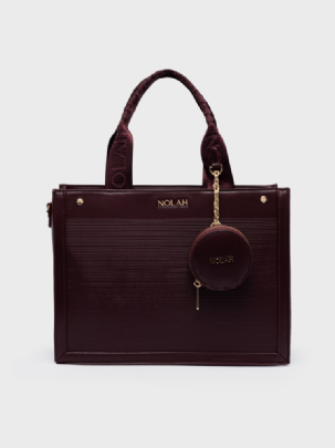 Nolah Τσάντα Χιαστί Ώμου Tote Burgundy<br /><br /><br /><br /><br /><br />
