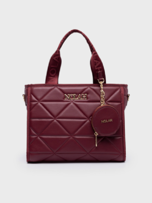 Nolah Τσάντα Χιαστί Ώμου Ryder Medium Burgundy