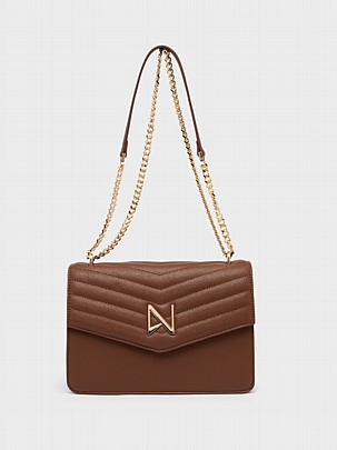 Nolah Γυναικεία Τσάντα ώμου & χιαστί Mia Brown<br /><br /><br /><br /><br />