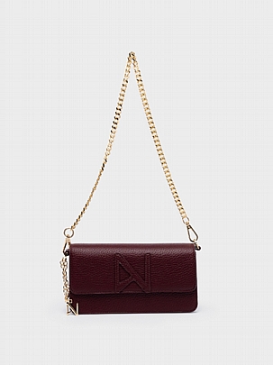 Nolah Γυναικεία Τσάντα ώμου & χιαστί Tess Burgundy<br /><br /><br /><br /><br /><br />