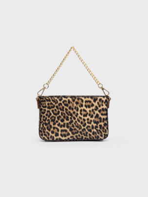 Nolah Γυναικεία Τσάντα Ώμου & Χιαστί Pamela Brown Leopard<br /><br /><br />