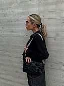 Nolah Γυναικεία Τσάντα Ώμου Χιαστί Saskia Black : 6