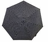 Ομπρέλα Aντιανεμική MINI RAIN A5070 Μαύρο Πουά : 1