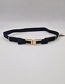 Ζώνη Μαύρη με Λάστιχο  : 1