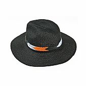 Verde Γυναικείο Ψάθινο Καπέλο 05-0749 Black : 2