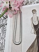 Αλυσίδα Ποδιού  απο ατσάλι  Silver με Φίδι  59044 : 1