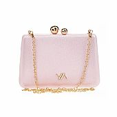 Verde Γυναικείο Τσαντάκι Βραδινό Clutch 01-1845 Pink : 1