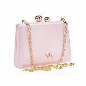Verde Γυναικείο Τσαντάκι Βραδινό Clutch 01-1845 Pink : 2