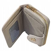 Πορτοφόλι μικρό Croco F1012 Cream : 2