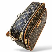 Γυναικεία τσάντα VALENTINI χιαστί/ώμου 9960-144 Black/Brown : 2