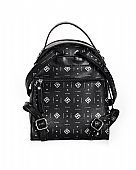 Pierro Τσάντα Πλάτης Nixie Mini Monogram Black : 2